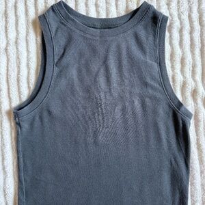 Hollister High Neck Crop Tank Size Medium